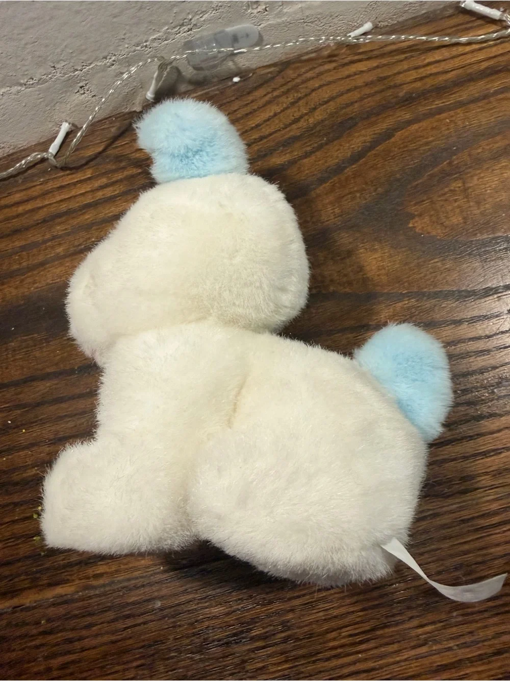 Vintage EDEN white/blue puppy plays how much is the doggie in the window